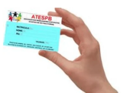 Carteirinha de associado ATESPB