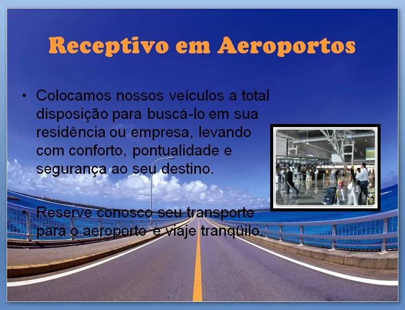 SPJ Turismo - Receptivo em aeroportos: busca na residência ou empresa até o aeroporto